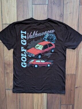 Volkswagen Golf GTI Retro T-shirt (M)